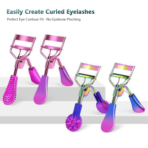 ที่ดัดขนตา VH Colorful Electroplating Wide-Angle แบบเคลือบสี ให้ขนตางอนเด้งยาวนาน สำหรับขนตาธรรมชาติ อุปกรณ์แต่งหน้าพกพา - Product Image 2