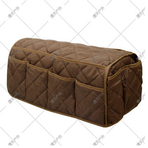 Bolsa de almacenamiento para reposabrazos de sofá, organizador rectangular de algodón acolchado para el hogar, para CD, libros, revistas - Product Image 4