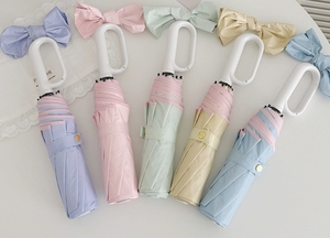 Parapluie anti-UV UPF 50+ pour la protection solaire et la pluie, petit format de voyage, style japonais, cadeau promotionnel - Product Image 2