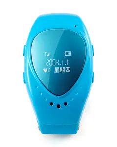 Smartwatch V22 para crianças, relógio de pulso à prova d'água, dispositivo de rastreamento por GPS para crianças, botão de pânico SOS, rastreador GPS para crianças