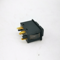 Interruptor Iluminado para Elevalunas Eléctrico 61311381205 para BMW E23 E24 E28 E30 80906042673 V20-73-0008 3146131302