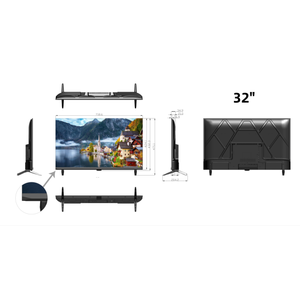 Téléviseur Intelligent LED 32 Pouces <span class=keywords><strong>UHD</strong></span> 4K Android Smart Wifi Sans Cadre ACDC T2S2 ISDB CI Bluetooth 40 43 50 55 65 75 85 98 100 Pouces - Product Image 3