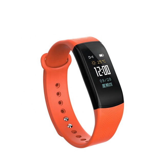 B11 Fitness Smartwatch Sports Wristband 0.96inch Waterproof Blood Pressure Heart Rate Monitor Pedometer Smart Bracelet