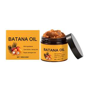 Gommage capillaire Batana 100g, étiquette privée OEM, huile de Batana, sel marin, exfoliant, hydratant, végétalien - Product Image 1