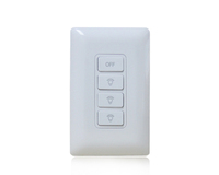 Interrupteur à distance sans fil RF, mini boîtier de commande pour le contrôle de l'éclairage marche/arrêt