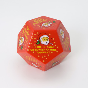 Dés de jeu de Noël Elf's Chaos Ball réutilisables, cadeau de fête pour échange de cadeaux de fin d'année, pour enfants, utilisation en intérieur - Product Image 1