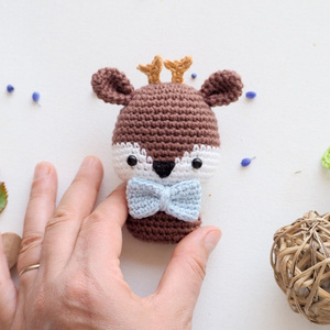 Wholesale <strong>Tiny</strong> Crochet <strong>Toy</strong> 100% Handmade Mini Amigurumi Baby Crochet Stuffed Animals Custom Cotton Crochet Mini <strong>Toys</strong> - Product Image 5