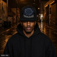 Casquette Snapback à visière plate, brodée, 5 panneaux, style Trucker, avec face avant en mousse et filet, style West Coast Gothic Chicano Urban Streetwear, en gros