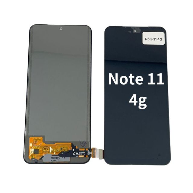 OLED Mobile Phone LCD Display Screen for Redmi Note 11 4G Pantalla LCD Screen Stylish Frame Replacement for Redmi Note 11 4G