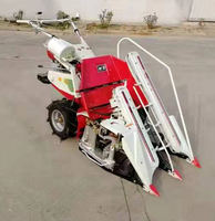 Mini moissonneuse de blé moissonneuse de riz et de maïs avec machine à relier à vendre
