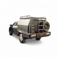 Caisse de camionnette simple en aluminium sur mesure pour Hilux