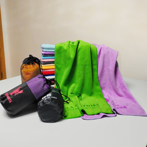 Serviettes <span class=keywords><strong>de</strong></span> sport brodées à logo, absorbant la transpiration, pour yoga et gym, en gros, à prix abordable, fabriquées en Chine - Product Image 1