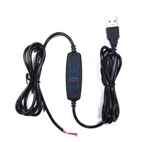 USB 5V Kablosuz Kontrol 1 Kanal LED Dimmer CCT Karartma Uzatma Kablosu Anahtarı DIY LED Şerit Işıklar için