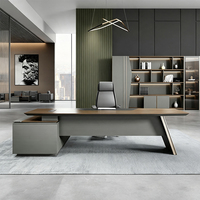 KMJ Bureau de direction de luxe pour PDG et managers, mobilier de bureau