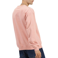 Sweat-shirt décontracté pour homme avec logo personnalisé, chaud et ample pour l'hiver, 100% coton molletonné, respirant, écologique, broderie 3D, poche haute