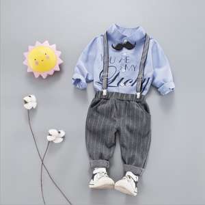 Nouvelle collection 2019 : Vêtements en coton pour enfants, jeans d'automne pour bébés, tenues et chemises d'automne pour enfants - Product Image 6