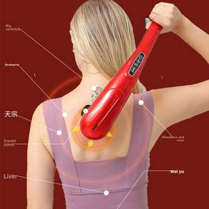 Martillo de Masaje Eléctrico Portátil Recargable Estilo Delfín, Marca SG, para Uso Doméstico, con Control de Tiempo, para el Cuerpo - Product Image 5