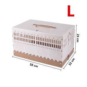Jaula Plegable de Plástico ABS para Palomas, Jaula de Viaje Portátil para Pájaros, Fácil de Limpiar, Ligera, para el Hogar - Product Image 4