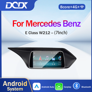 หน้าจอวิทยุติดรถยนต์แอนดรอยด์7นิ้วสำหรับ Mercedes E-Class W212ติดตั้งแผงหน้าปัดพร้อมกล้องด้านหลังรถยนต์ IPS ระบบสัมผัส GPS Wi-Fi มัลติมีเดีย - Product Image 1