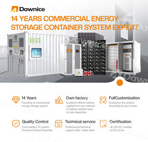 Dawnice Factory Alto voltaje 50Kwh 100kwh Todo en uno Industrial Comercial al aire libre BESS Gabinete Solución de sistema de almacenamiento de energía - Product Image 6