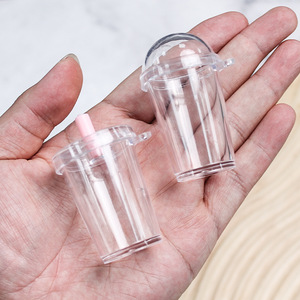 Mini Taza de Plástico de 6 cm <span class=keywords><strong>para</strong></span> Té con Leche con Tapa, Mini Taza <span class=keywords><strong>para</strong></span> Bebidas, Taza Vacía <span class=keywords><strong>para</strong></span> Casa de Muñecas - Product Image 5