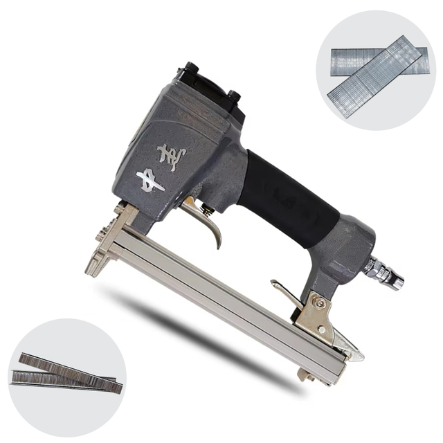 1013JC 422JB F30D T50 Brad Nailer Air Stapler Metal Wood Framing DIY Pneumatic Nail Guns for Furniture Decoration