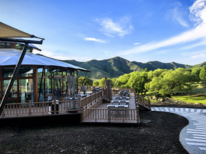 205 ㎡   Villa Prefabbricata di Lusso per Esterni, Casa in Legno, Tenda Commerciale, Lodge Resort, Cabina <span class=keywords><strong>a</strong></span> Forma di <span class=keywords><strong>Diamante</strong></span> per Feste e Glamping - Product Image 4