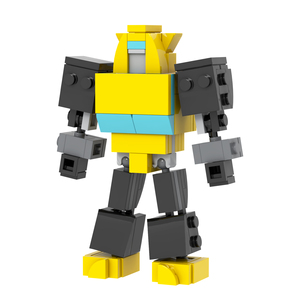 Robot Deformable de Película de Acción, Kits de Ladrillos Creativos MOC, Yoshi <span class=keywords><strong>Mario</strong></span> <span class=keywords><strong>Kart</strong></span>, Ladrillos de Construcción DIY, Juguetes de Bloques de Construcción para Niños MOC1691 - Product Image 1