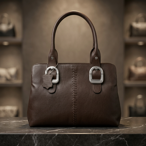 Pochette en cuir de mouton véritable pour femme, qualité supérieure, nouvelle collection, durable, fermeture éclair, deux sangles, utilisation longue durée - Product Image 1