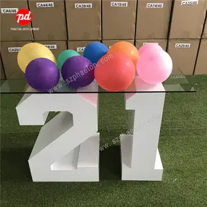 Birthday Party Supplies 21st Birthday Number Table, 15 Years Birthday Signs Party Stage Decorations