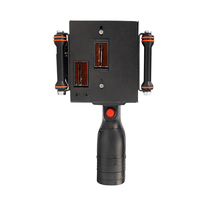 Imprimante à jet d'encre industrielle portable Phezer P50 50,8 mm pour cartes, factures et tubes, avec contrôle Android, encre à solvant/à eau
