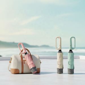 High End Outdoor Sports <b>Foldable</b> 2026 New Design Product Ring Buckle Strip <b>Umbrella</b> Gift - Product Image 1
