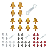 12 crampons de football antidérapants à visser, pointes de remplacement antidérapantes pour chaussures de football de 11 mm et 13 mm