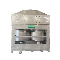 Tour de pulvérisation cyclonique avec moteur de précipitation électrostatique, efficacité de purification de 95 %, équipement d'élimination de la poussière et d'extraction des fumées pour la peinture