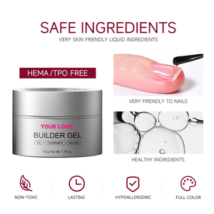 جل بناء الأظافر عالي الجودة من رونيكي خالٍ من الهيما، 30 جرام، ذاتي التسوية، للاستخدام في صالونات الأظافر، متاح بنظام OEM وODM - Product Image 5