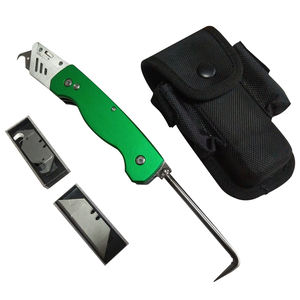 Set di Coltelli Pieghevoli Professionali per Tetti con Tester per Saldature Sovrapposte e Coltello Multiuso SK5 Standard / Lame a Gancio / Sonda per Giunti - Product Image 2