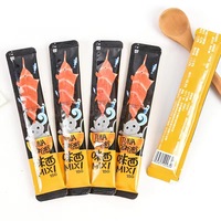 Bâtonnets nutritifs pour chats, nourriture humide pour chats, saveur poisson et poulet, ventes chaudes, bâtonnets nutritionnels supplémentaires