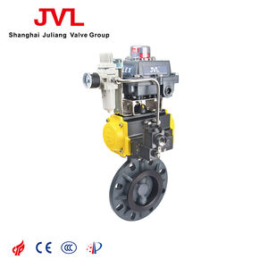 JL600-D4 שסתום פרפר פלסטיק פנאומטי jvl - Product Image 1