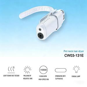 Tragbarer Kupfer- & Kunststoff-Tierpflege-Trockner - Nackenmontierter Freihand-Hundetrockner zur Hautproblemerkennung - Product Image 6