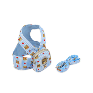 Harnais pour Teckel, Accessoires, Corde de traction personnalisée, Harnais pour animaux de compagnie, Laisse pour <span class=keywords><strong>chien</strong></span>, Sac à dos, <span class=keywords><strong>Mini</strong></span> sacoche, Collier de poitrine pour <span class=keywords><strong>chien</strong></span> Teddy - Product Image 5