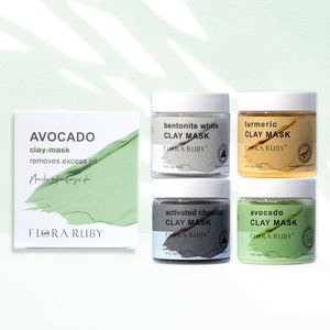 Mascarilla Facial Orgánica de Belleza de Marca Privada OEM ODM con 9 Tipos de Arcilla: Rosa, Arándano, Aguacate - Product Image 6