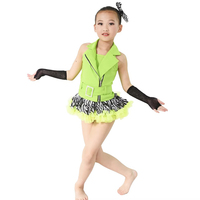 Costumes de danse contemporaine pour filles MiDee, ensemble de 3 pièces, tenue de hip-hop joyeuse, tenue de jazz moderne, vêtements de compétition