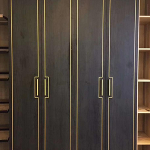 Striscia Decorativa in Alluminio Antipolvere di Alta Qualità 5MM 8MM per Telai di Armadi e Porte <span class=keywords><strong>Scorrevoli</strong></span> - Product Image 1