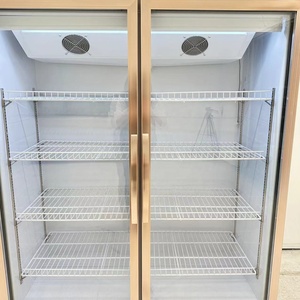 Réfrigérateur de bière d'affichage de portes en verre commerciales de trois 1000L, réfrigérateur, refroidisseur de boisson, congélateur de légume, <span class=keywords><strong>deepfreeze</strong></span> de viande - Product Image 6