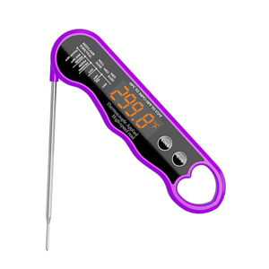 Mutfak aksesuarları IPX6 su geçirmez şarj edilebilir LED ekran dijital et pişirme barbekü izgara pişirme mutfak gıda termometre - Product Image 1