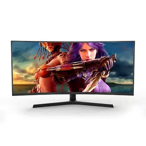 24 1920*1080 Pc Trading Pc Cheap Black Factory Desktop 4k Monitors Lcd Price Desktop Response Curved Led Curved 75hz Gaming 34