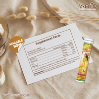 Comprimés effervescents de vitamine C 1000mg à marque privée pour une nutrition quotidienne – Complément alimentaire – 20 comprimés/tube – Stock en gros