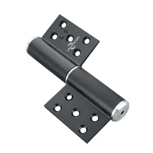 Dobradiças de fechamento automático para armários resistentes de alto desempenho Dobradiça deslocada para bandeira dobrável de aço inoxidável de 5 polegadas