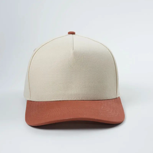 도매 5 패널 면 야구 모자 방수 구조화되지 않은 아빠 모자 어린이 성인 사용자 정의 자수 로고 일반 빈 디자인 - Product Image 2