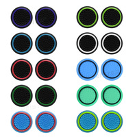 Tapas de Silicona de Dos Colores para Joystick de XBOXONE 360 PS4 PS5, Botón con Forma de Hongo